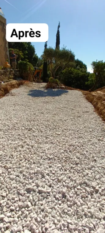 Terrassement pour une piscine chez particulier au Lavandou., Carcès, MKLD