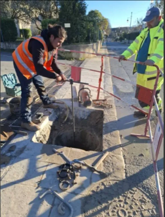 Réparation d’une fuite d’eau avec remplacement de vanne de sectorisation à Brignoles, Carcès, MKLD