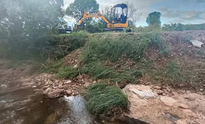 Travaux de terrassement, Carcès, MKLD