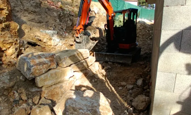 LA POSE DES BLOCS