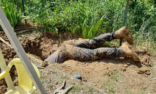 Réparation d’une fuite sur un PVC 40MN à Carcès, Carcès, MKLD